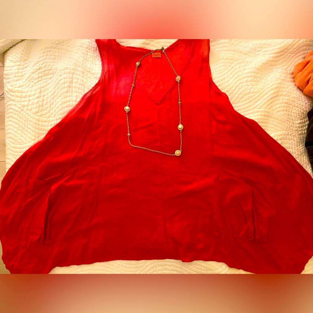 Asymmetrical Linen Blouse!